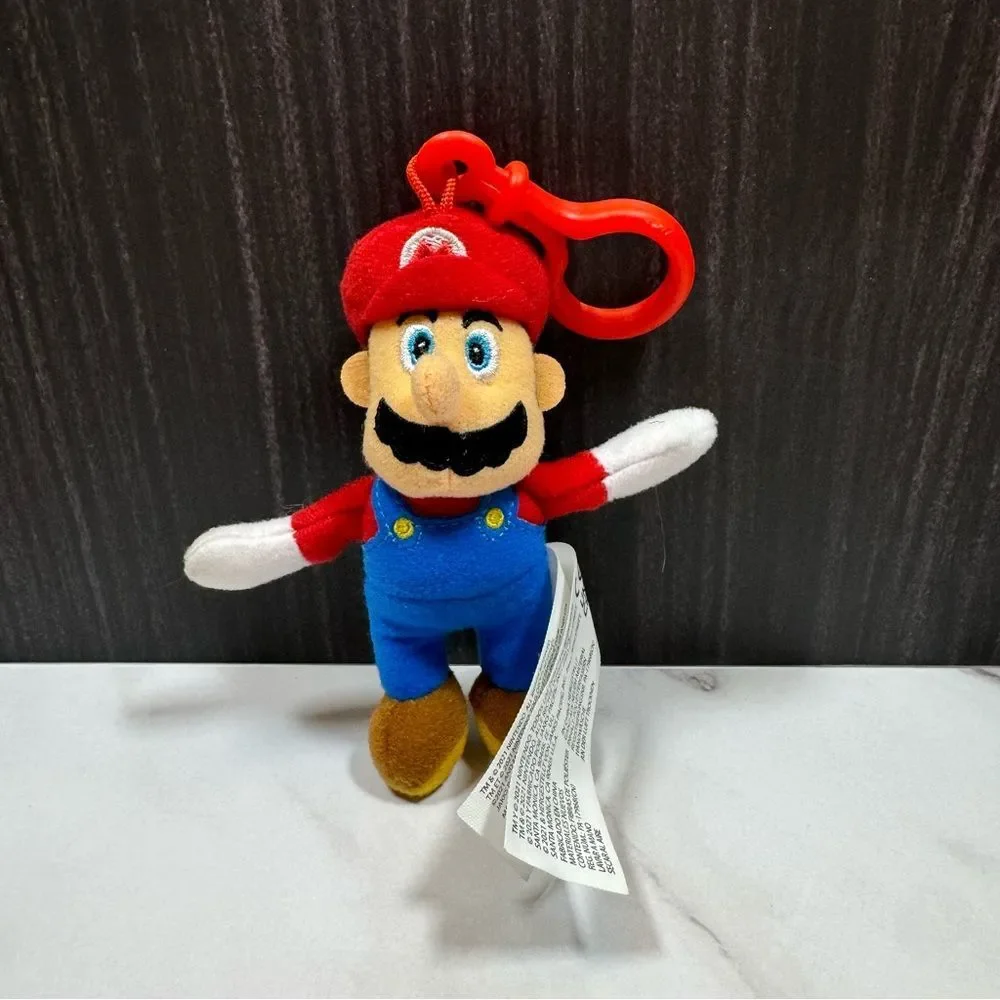 Nintendo Super Mario Plush Toy with Red and Blue